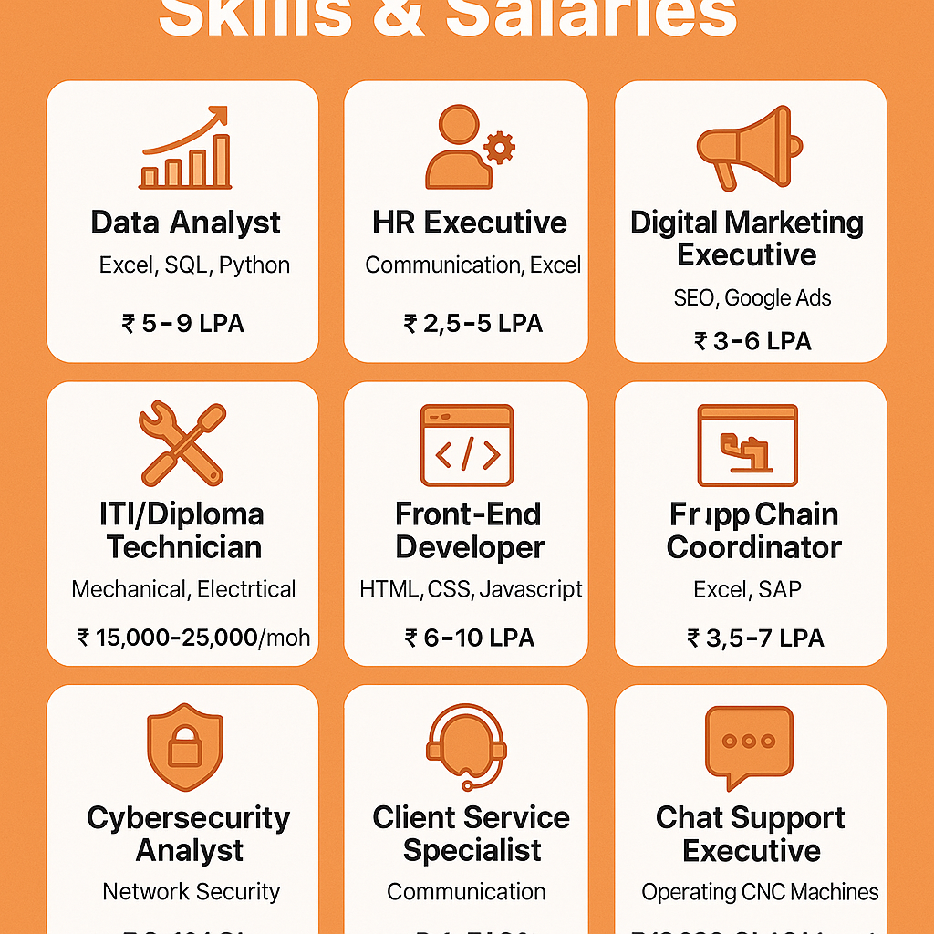 Top Job Roles in 2025 – Skills, Salaries & Where to Apply - DailyLiv India