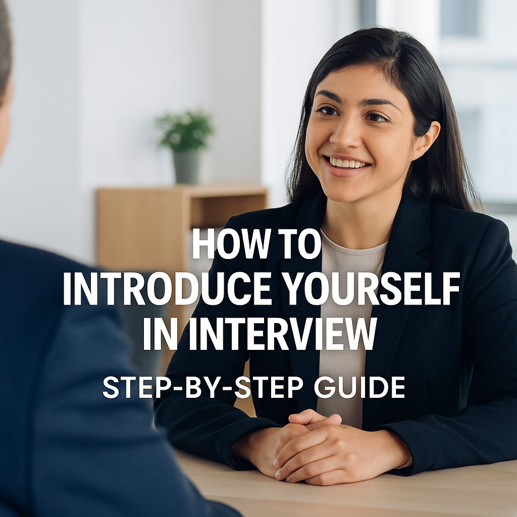 How to Introduce Yourself in Interview: Best Tips and Examples ...